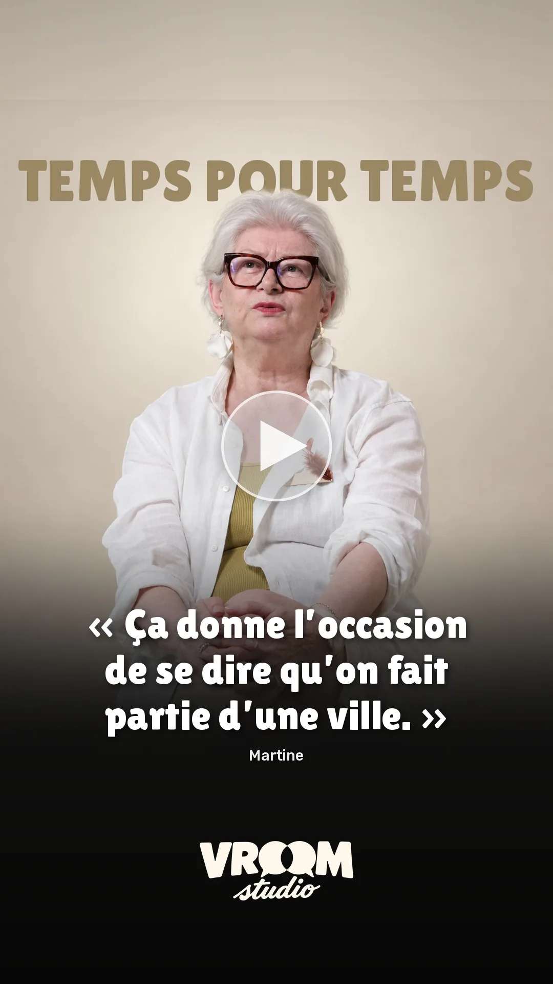 Avis vidéo de Martine, Temps pour Temps